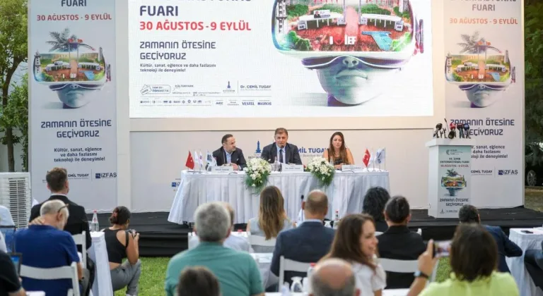 BAŞKAN TUGAY : FUARI HEYECANLI GÜNLERİNE DÖNDÜRECEĞİZ