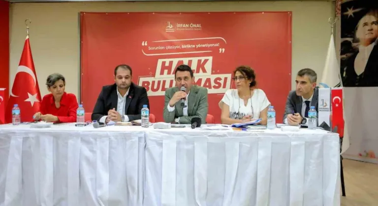 BAYRAKLI'DA HALK BULUŞMASI