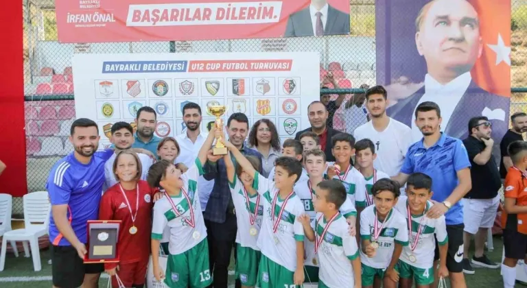 BAYRAKLI U-12 CUP FUTBOL TURNUVASI NEFES KESTİ