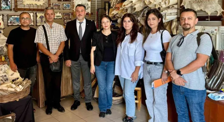 Bergama Parşömeni’nin coğrafi işaret tescil denetimi yapıldı