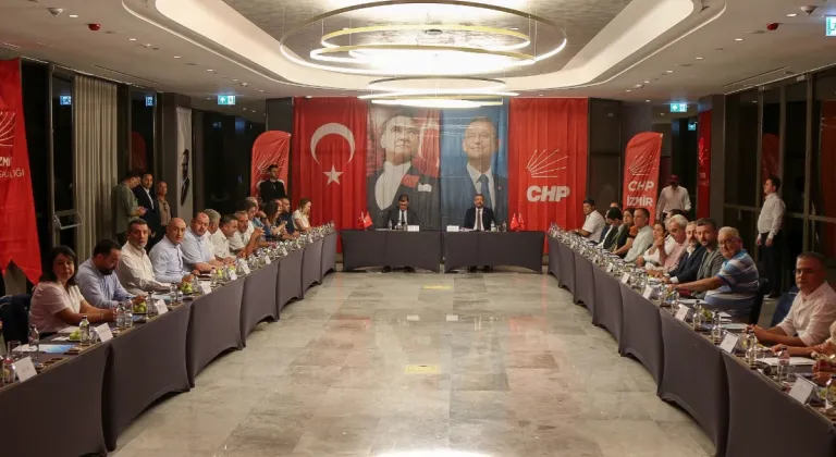 CHP'DE BELEDİYE - ÖRGÜT İLİŞKİLERİ MASAYA YATIRILDI