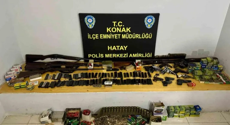 İzmir’de ölen kişinin evinden cephanelik çıktı