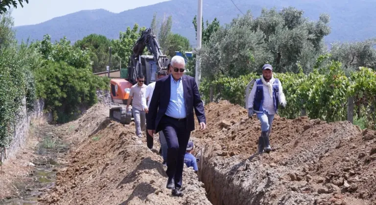 BAŞKAN TÜRKMEN : DERELERİ HIZLA ISLAH EDECEĞİZ