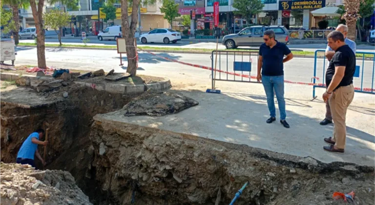 TİRE'DE SU BASKINI SORUNLARINA KÖKTEN ÇÖZÜM